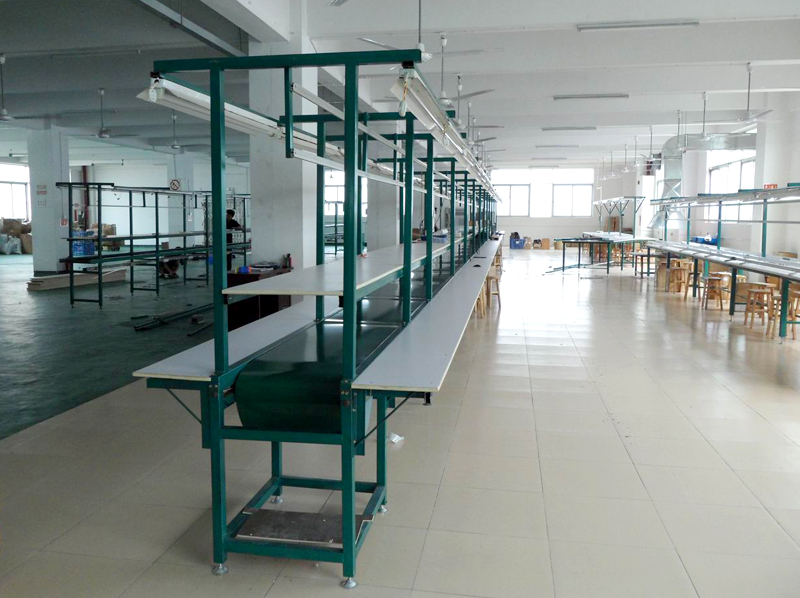 铁材长条台流水线