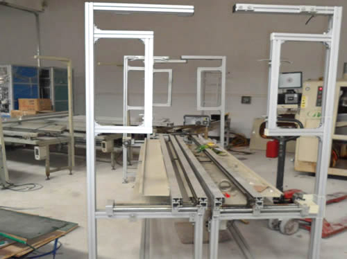 铝材全自动插件线