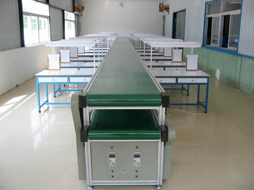 上下层皮带流水线