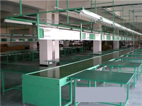 吊顶式流水线